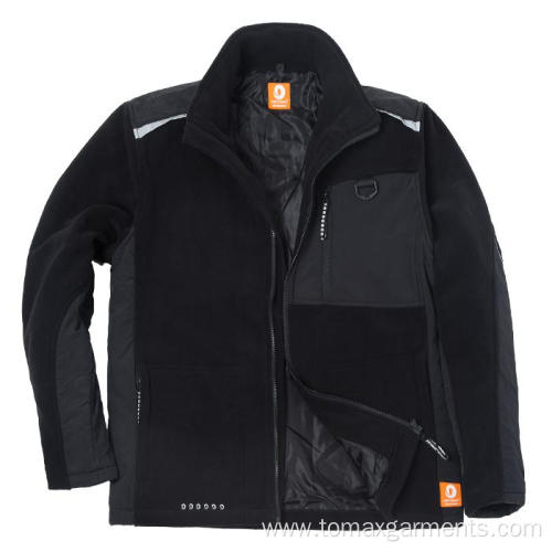 100% polyester microfleece  Jacket